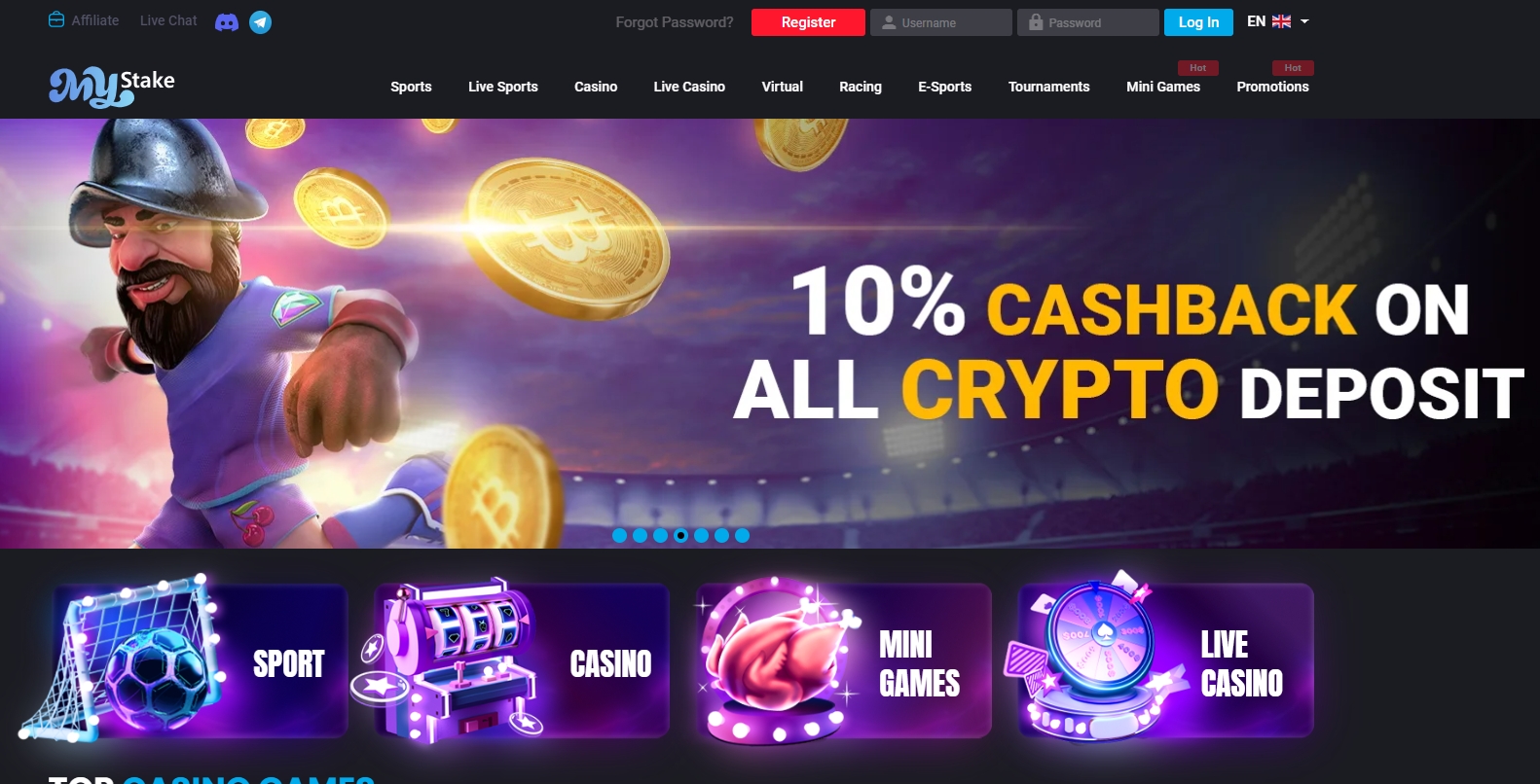 MyStake casino